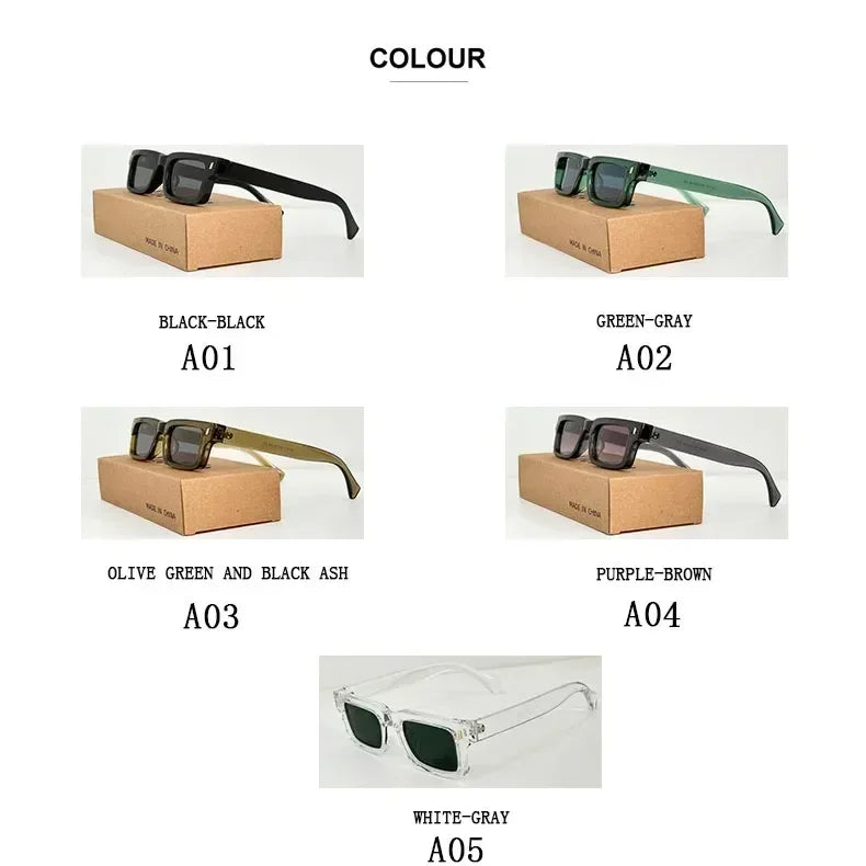 Fashion Sunglasses For Men Vintage Glasses Retro Square Sunglasses Women Trendy And Fashionable Gafas De Sol Hombre Zonnebril Femstylo