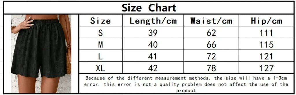 Women High Waist Solid Shorts 2025 Spring Summer New Fashion Pant Lady Casual Outfit Short Pants Beach Holiday Simple Clothing Femstylo