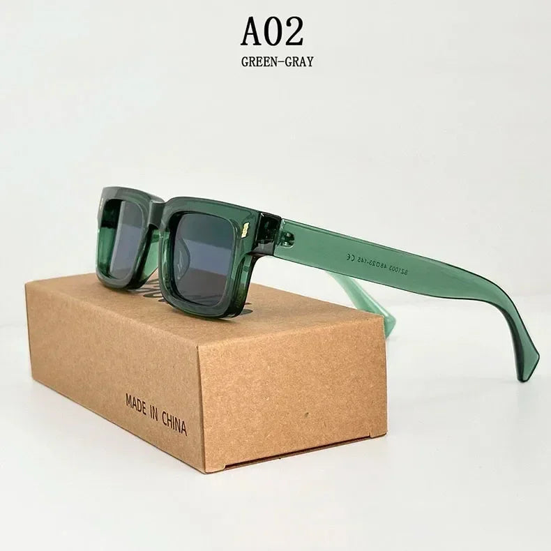 Fashion Sunglasses For Men Vintage Glasses Retro Square Sunglasses Women Trendy And Fashionable Gafas De Sol Hombre Zonnebril Femstylo