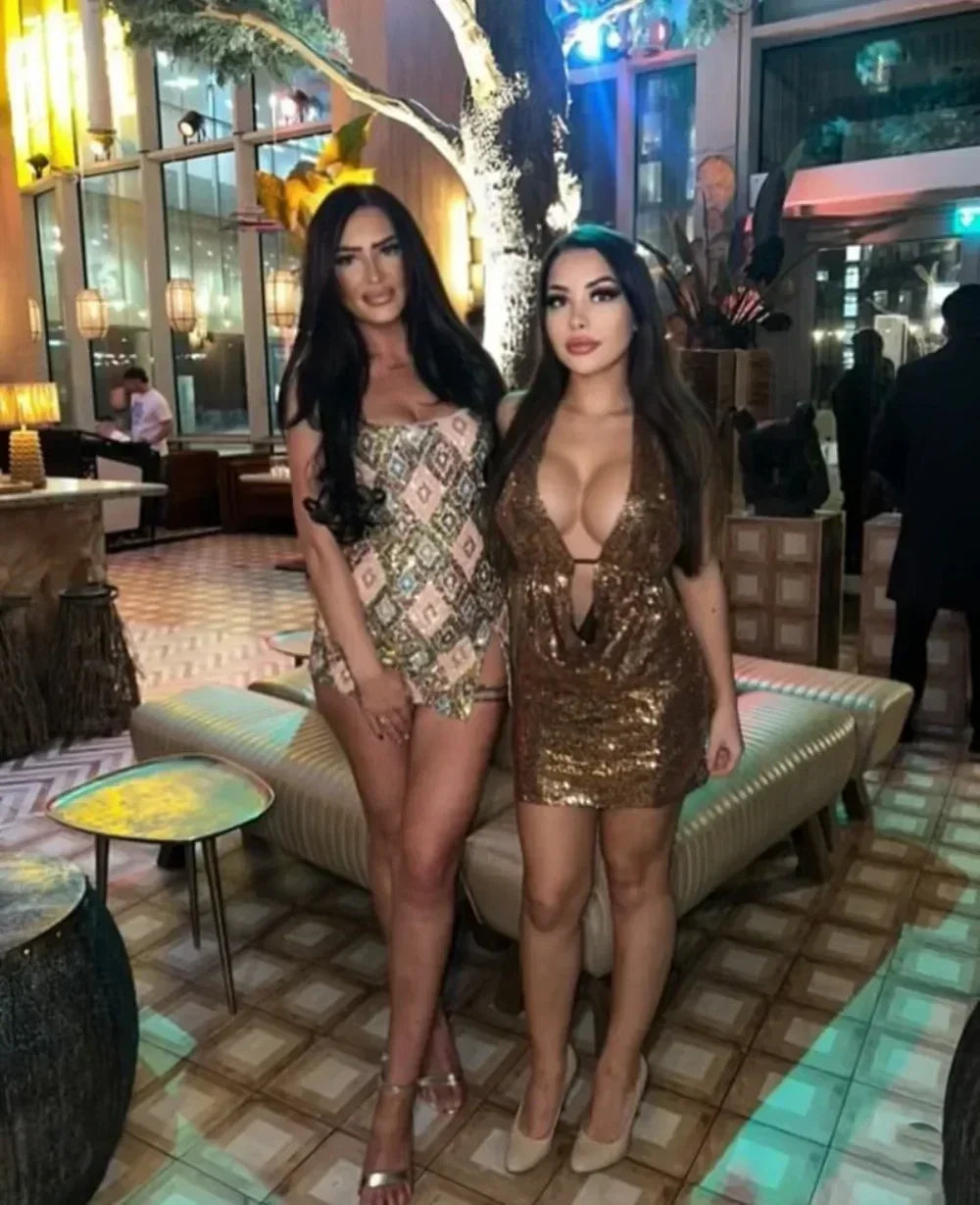 Colorful Rhombus Sequins Sexy Mini Dress Elegant Chic Straps Slit Bodycon Party Dresses Summer Holidays Evening Women Dress 2025 Femstylo