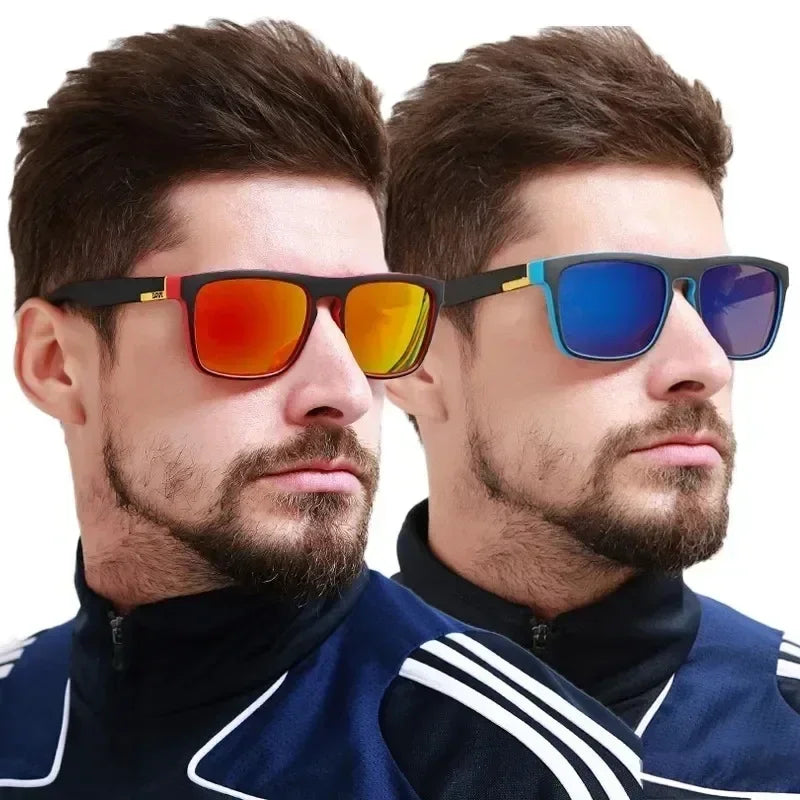 Fashion Polarized Sunglasses Mens Luxury Brand Designer Retro Outdoor Driving Sunglasses Mens Goggles Riding Glasses Cycling Femstylo