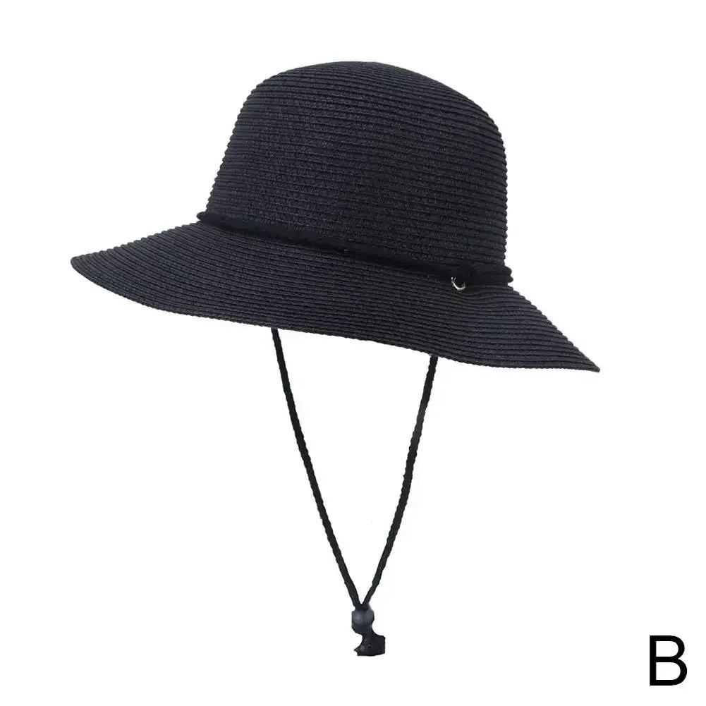 2025 Fashion Korean Version Women's Beach Summer Sun Hat Travel Breathable Beach Sunshade Sun Hat Dome Basin Hat Femstylo