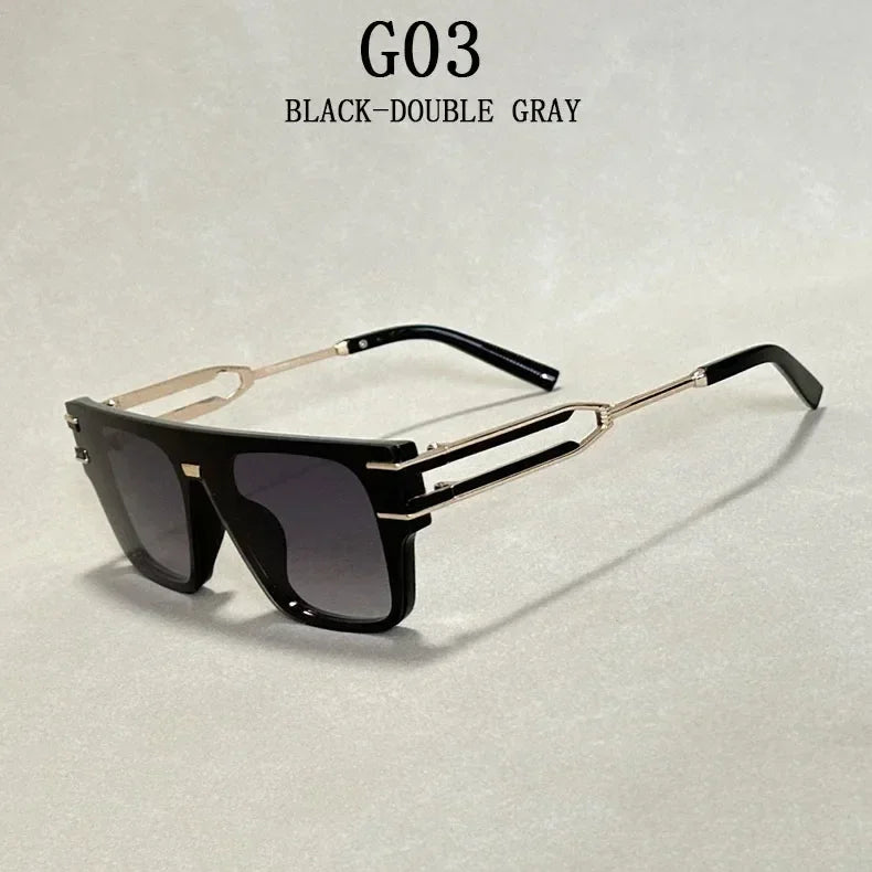 2024 Fashion Sunglasses For Men Vintage Glasses Vintage Designer Sunglasses For Men Retro Shades Lentes De Sol Mujer Zonnebril Femstylo