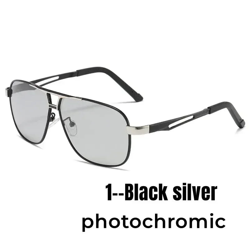 2024 UV400 Polarized Sunglasses Men Women Outdoor Discoloration Eyewear Men Trendy Photochromic Night Vision Sun Glasses Femstylo