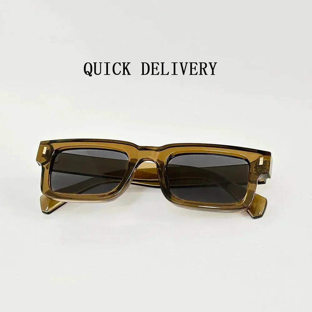 Fashion Sunglasses For Men Vintage Glasses Retro Square Sunglasses Women Trendy And Fashionable Gafas De Sol Hombre Zonnebril Femstylo