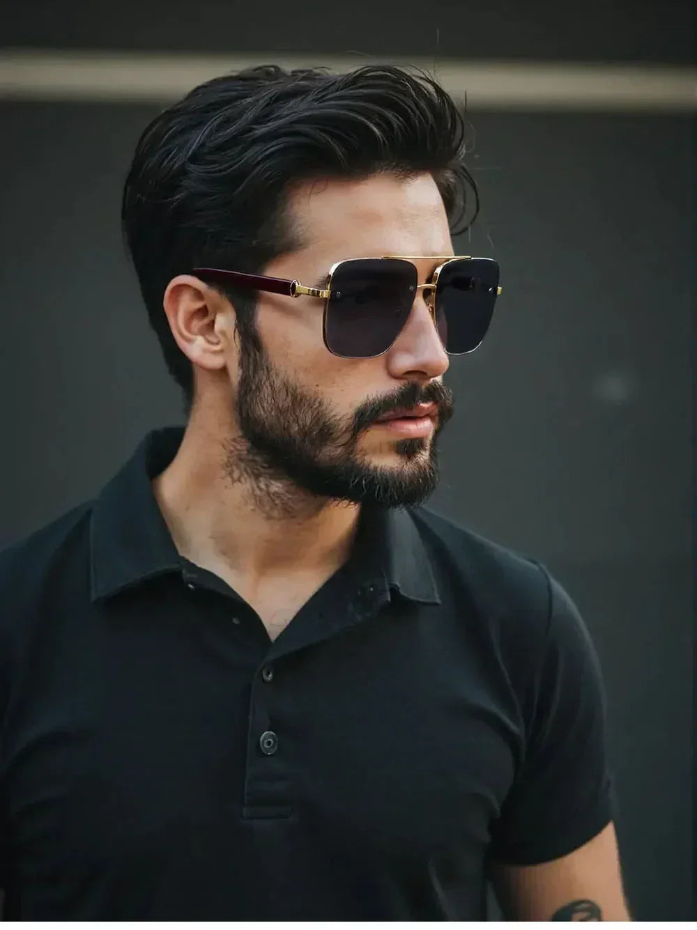 New Square Sunglasses For Men Vintage Outdoor Sunglasses Oculos Designer Wooden Glasses Sunscreen Sun Lentes Dropshipping Gafas Femstylo