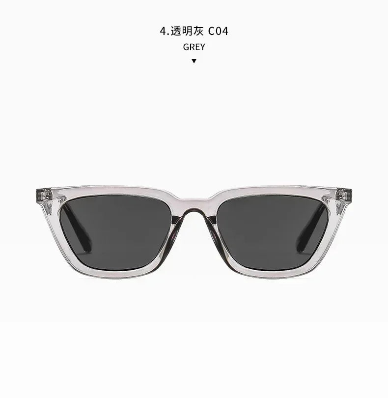 Classic Black Vintage Cat Eye Sunglasses Women Brand Designer Simplicity Elegant Small Frame Sun Glasses Men Trend Eyewear UV400 Femstylo