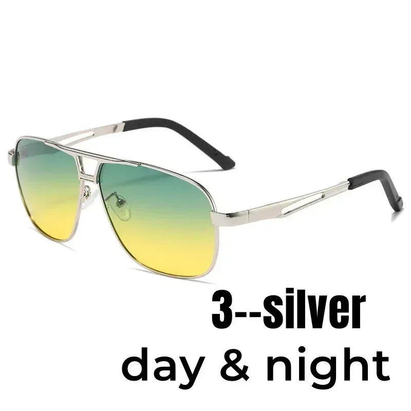 2024 UV400 Polarized Sunglasses Men Women Outdoor Discoloration Eyewear Men Trendy Photochromic Night Vision Sun Glasses Femstylo