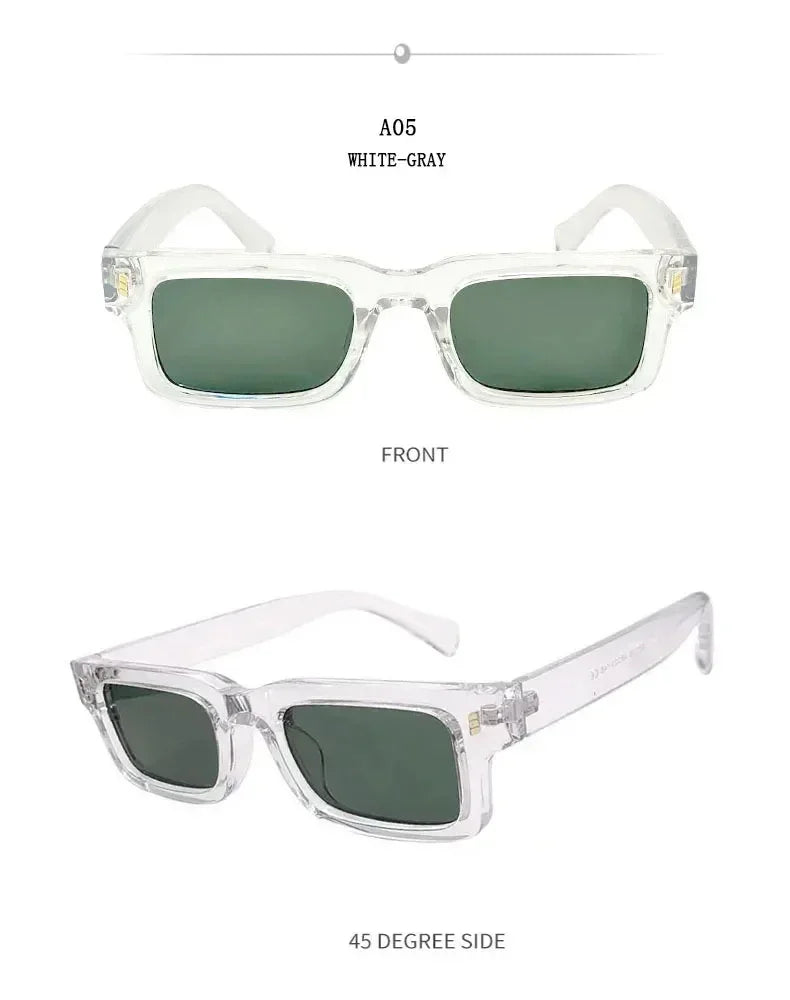 Fashion Sunglasses For Men Vintage Glasses Retro Square Sunglasses Women Trendy And Fashionable Gafas De Sol Hombre Zonnebril Femstylo