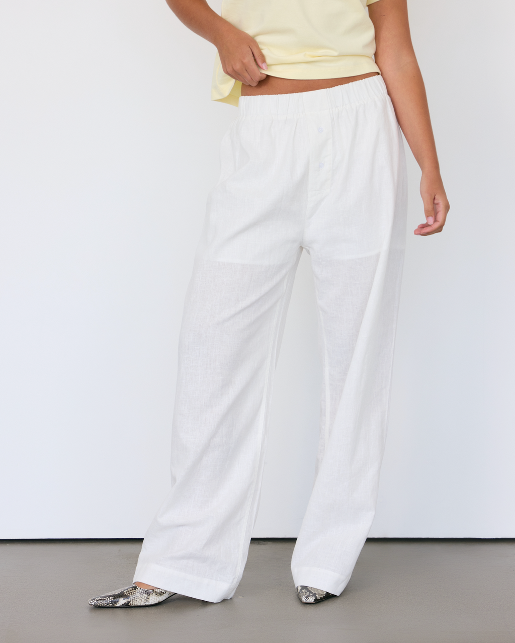 Linen Relaxed Pants Artless Forever