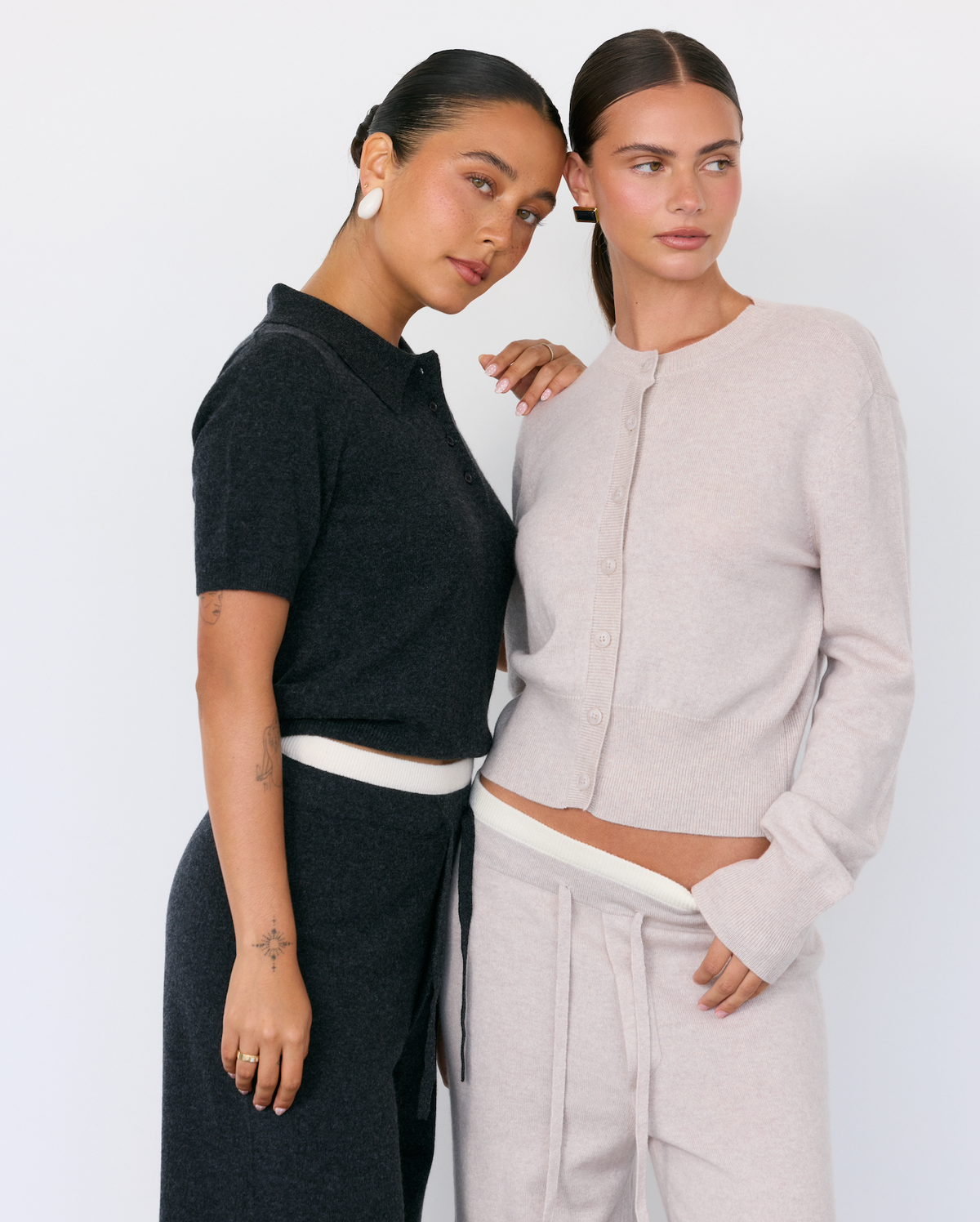 Tove Short Sleeve Cashmere Polo Artless Forever
