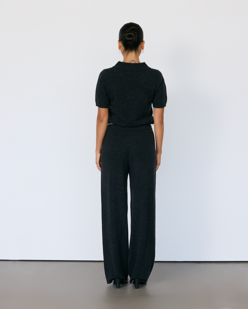 Tove Short Sleeve Cashmere Polo Artless Forever