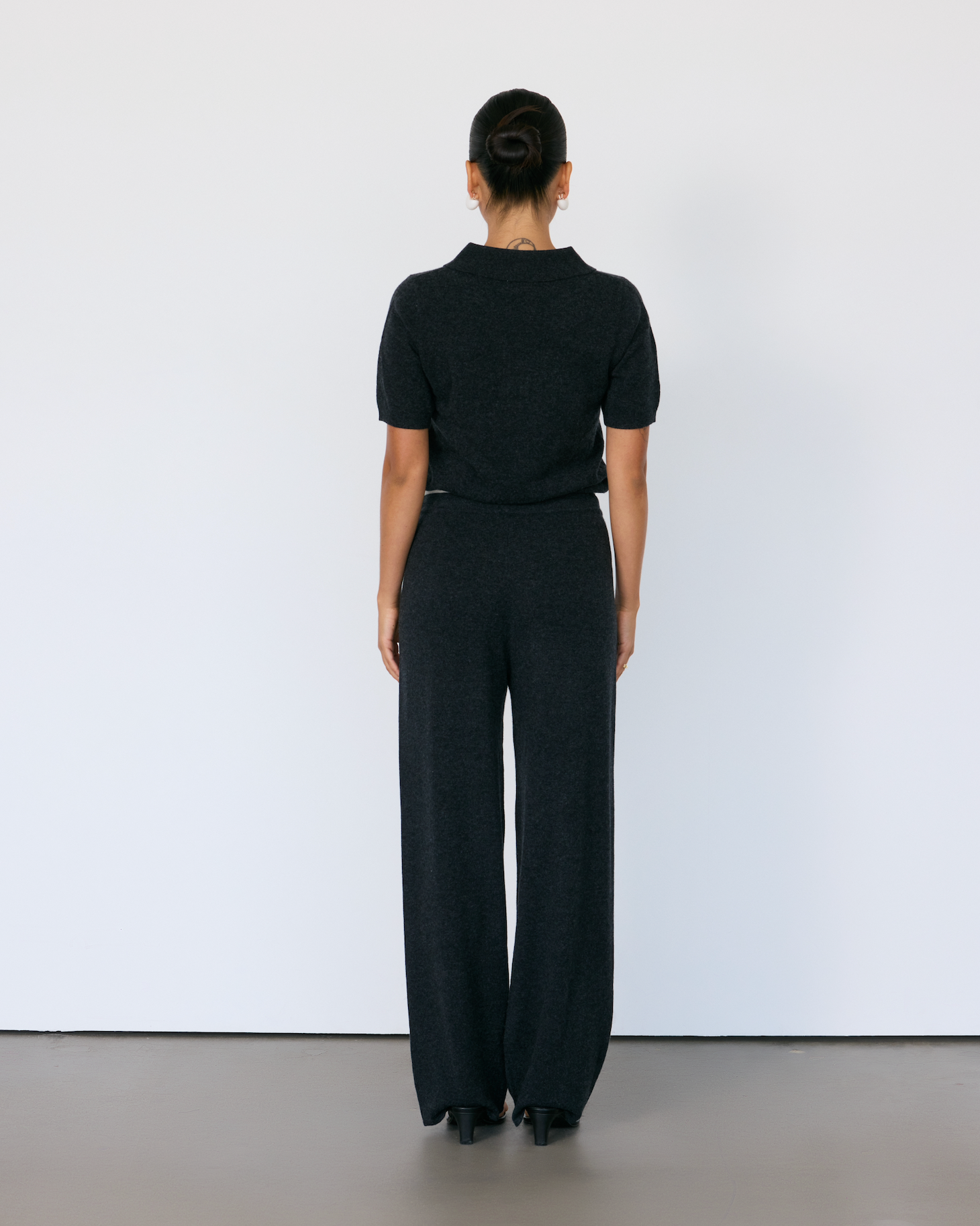 Tove Short Sleeve Cashmere Polo Artless Forever
