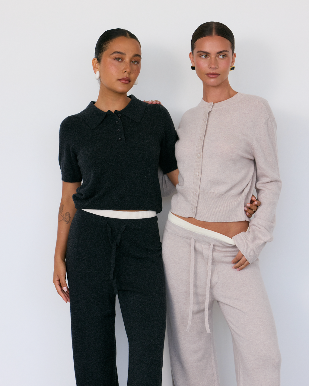 Tove Short Sleeve Cashmere Polo Artless Forever