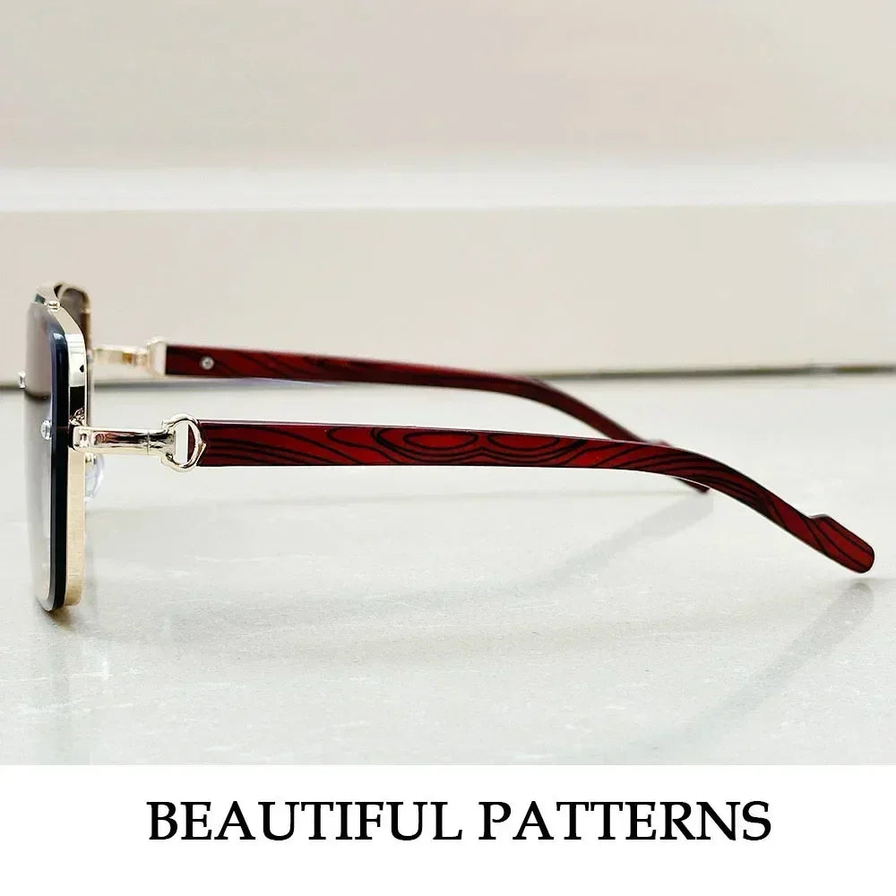 New Square Sunglasses For Men Vintage Outdoor Sunglasses Oculos Designer Wooden Glasses Sunscreen Sun Lentes Dropshipping Gafas Femstylo