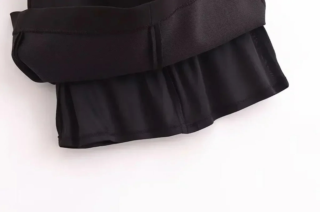 TFMLN Autumn New Women Dress 2024 Slim Chic Sleeveless Dress Bow Casual  Mini Frock Female Fashion Elegant Short Party Dress Femstylo