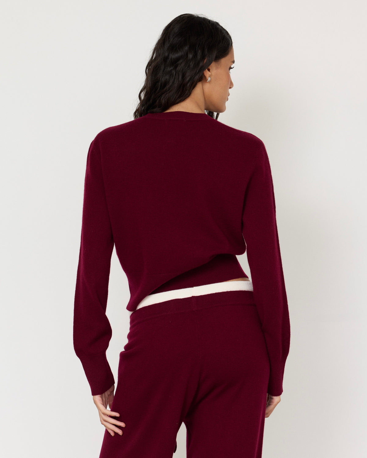 Tove Layered Cashmere Crewneck Artless Forever