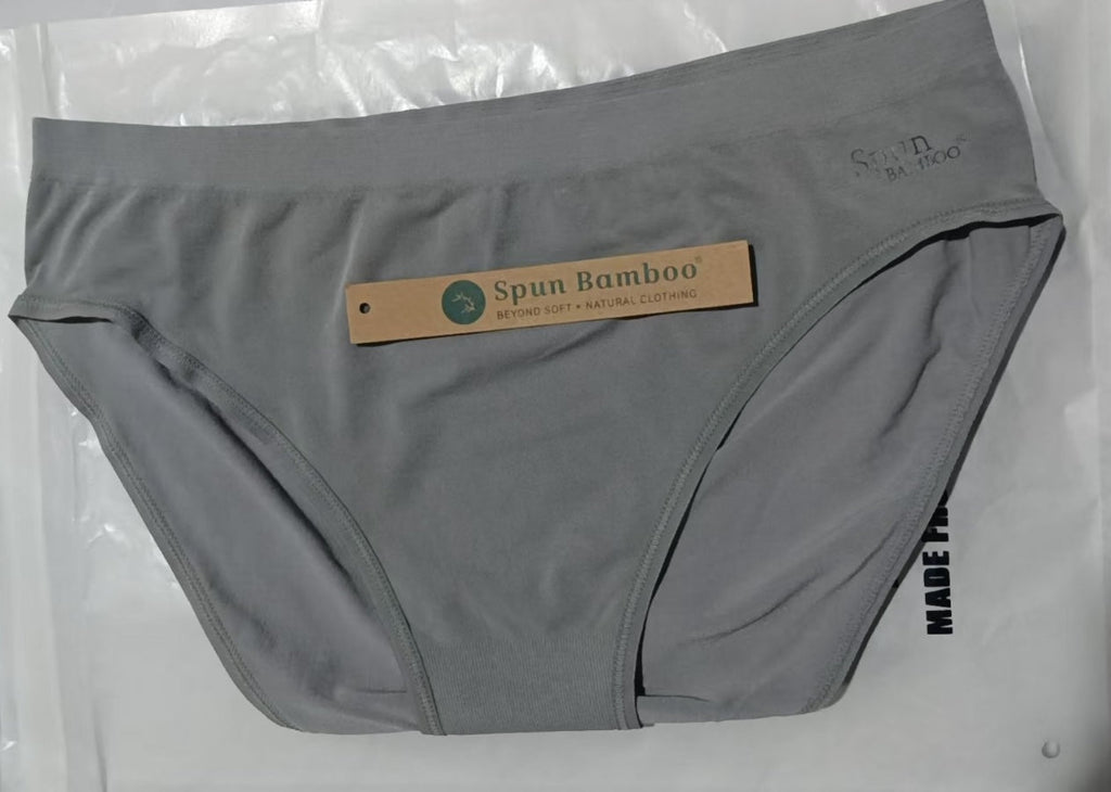 New Women's Bamboo/Cotton High Leg Brief Style Underwear Spun Bamboo