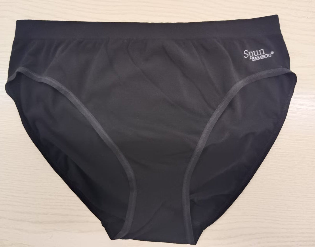 New Women's Bamboo/Cotton High Leg Brief Style Underwear Spun Bamboo