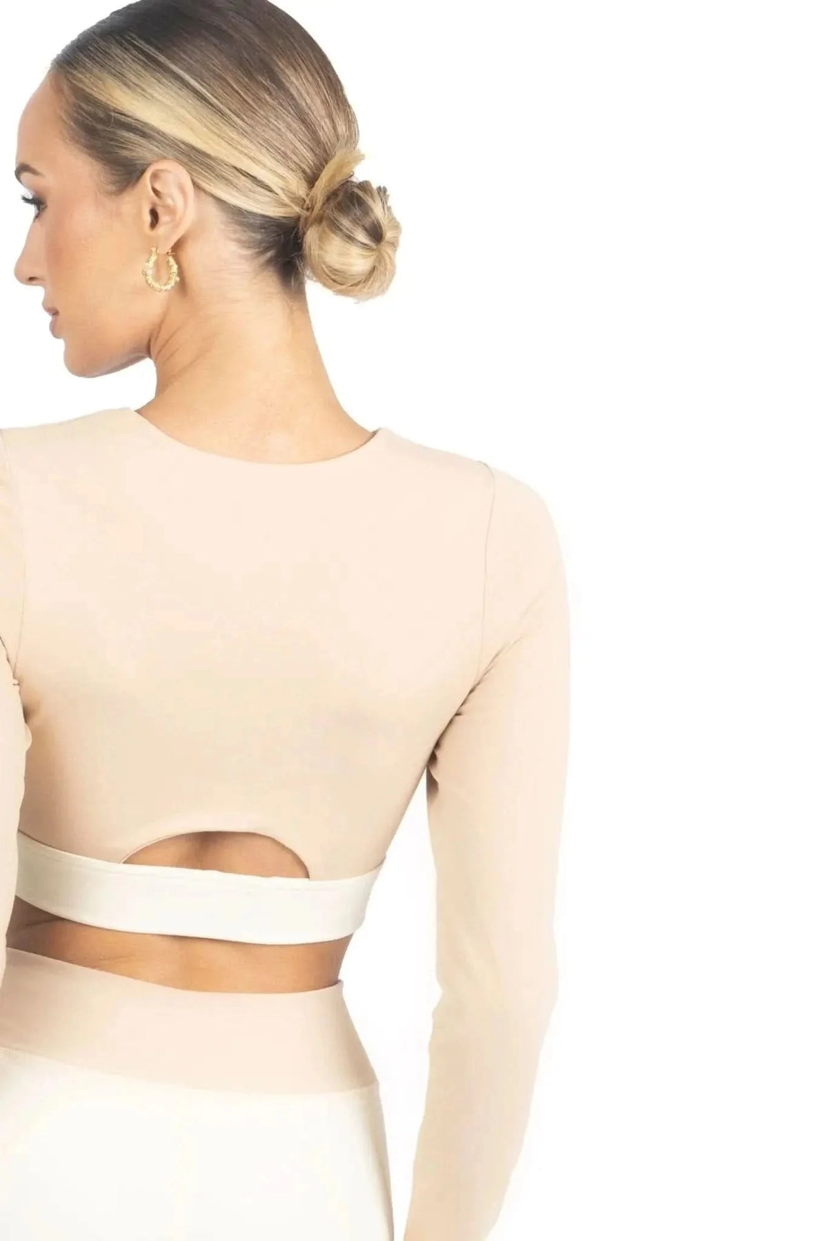 Alisha Color Block Activewear Long Sleeve Top Akalia