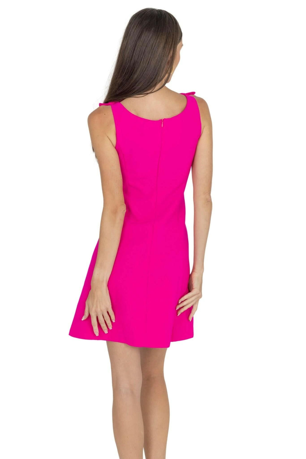 Aria Bow Sleeveless Mini Dress Akalia