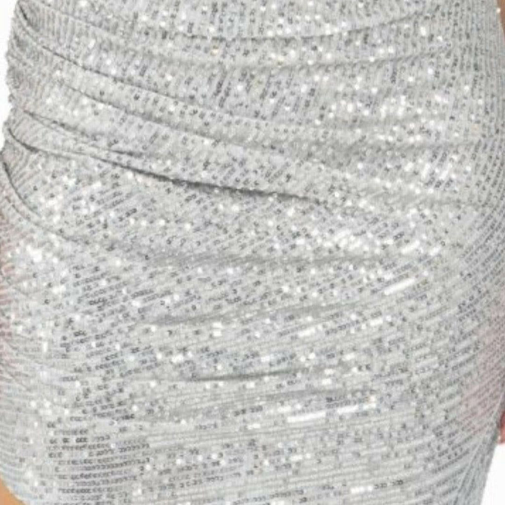 Ashley Mini Dress Silver Akalia