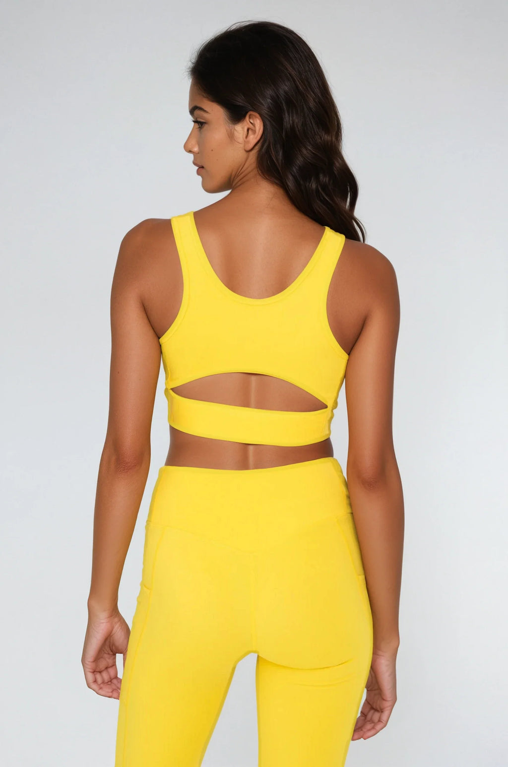Breathe Easy Cut-Out Back Sports Bra – Lycra® Blend Fitkitty Culture Athleisure Wear, Yoga Wear & Women's Clothing