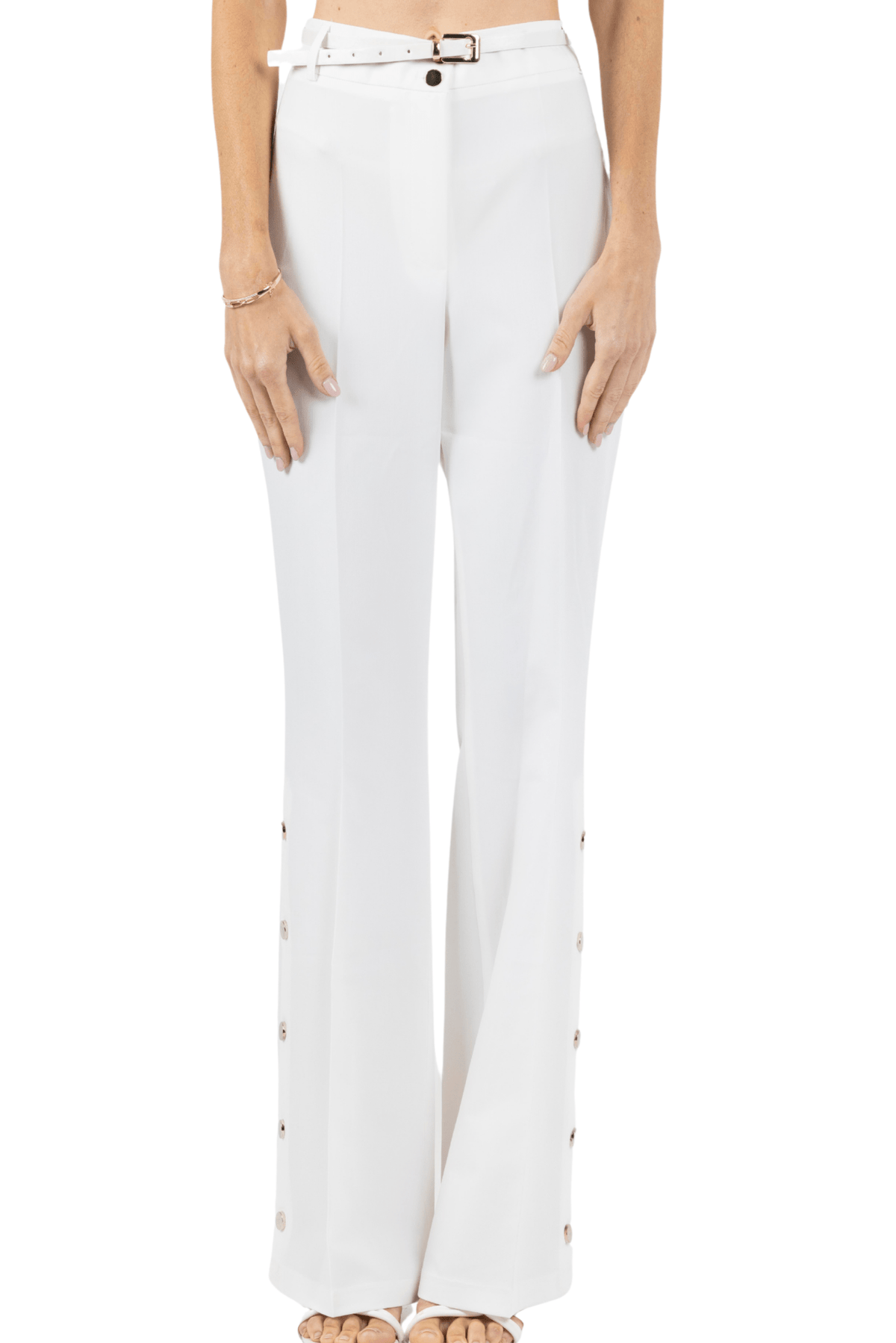 Ava Women Pant White Akalia