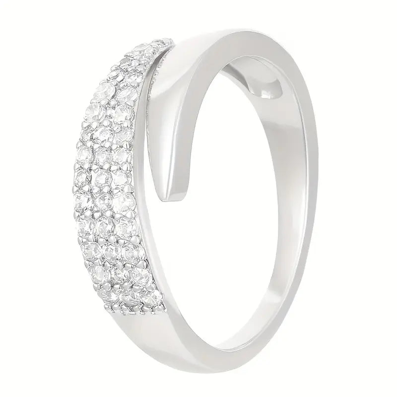 Elegant Adjustable Sparkle Ring Wear for Art Thou