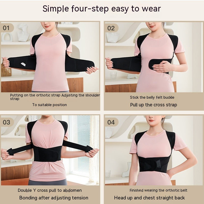 Unisex Posture Corrector Back Brace Wear for Art Thou