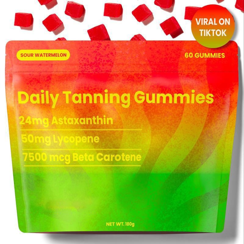 Sun Tanning Soft Gummies (60 Tablets) Wear for Art Thou