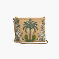 Desert Oasis Embellished Clutch – Luxe Handwoven Jacquard Fitkitty Culture Athleisure Wear, Yoga Wear & Women's Clothing