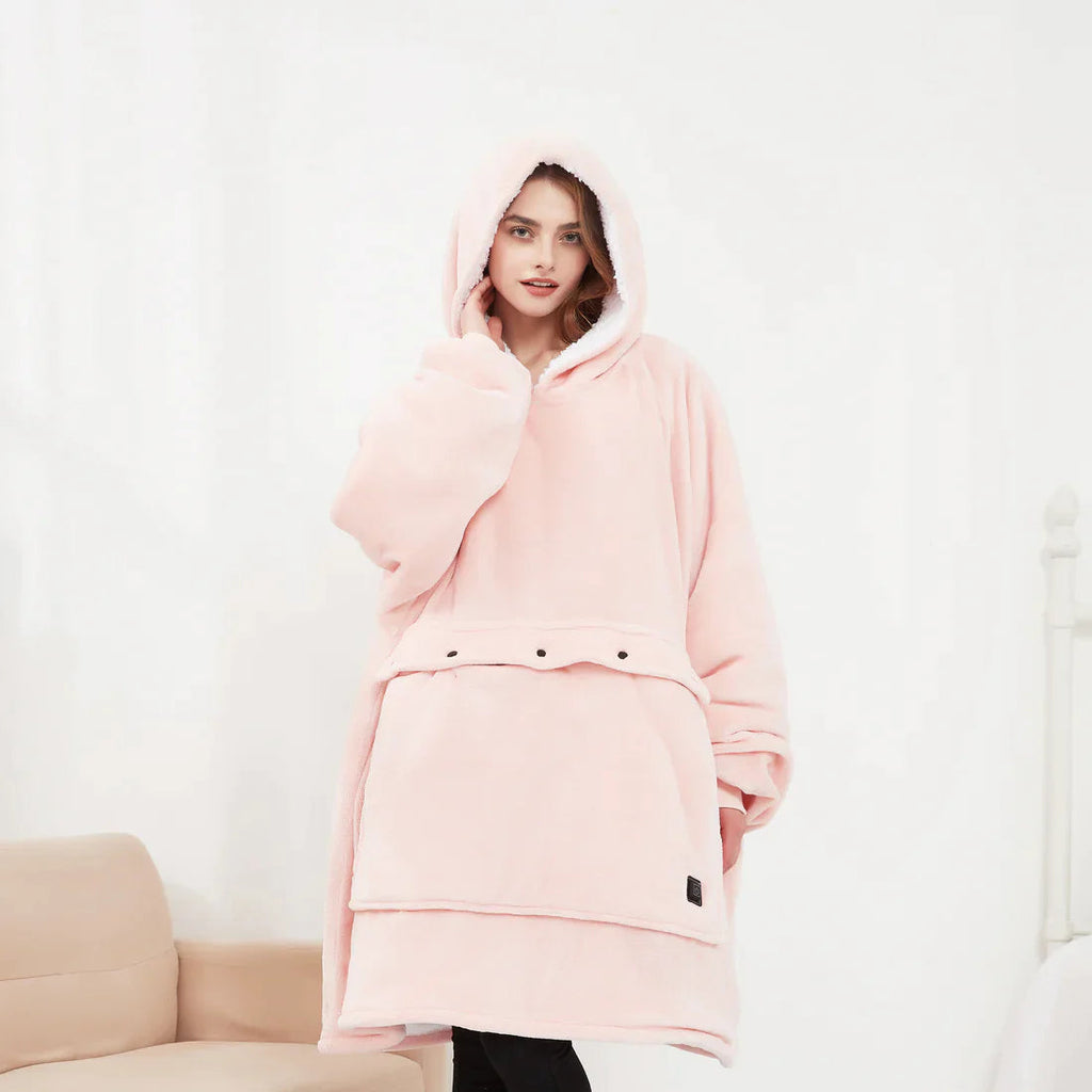 Heated Hoodie Blanket Wear for Art Thou
