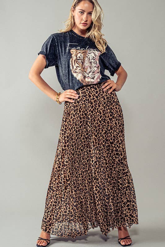 Fierce Flow Leopard Skirt Fitkitty Culture Athleisure Wear, Yoga Wear & Women's Clothing