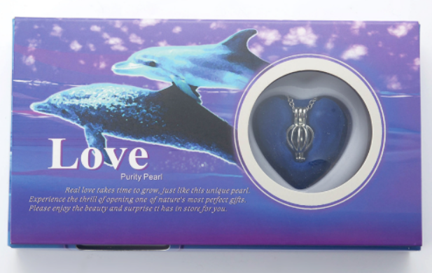 Pearl Jewelry Gift Box with Freshwater Necklace Wear for Art Thou