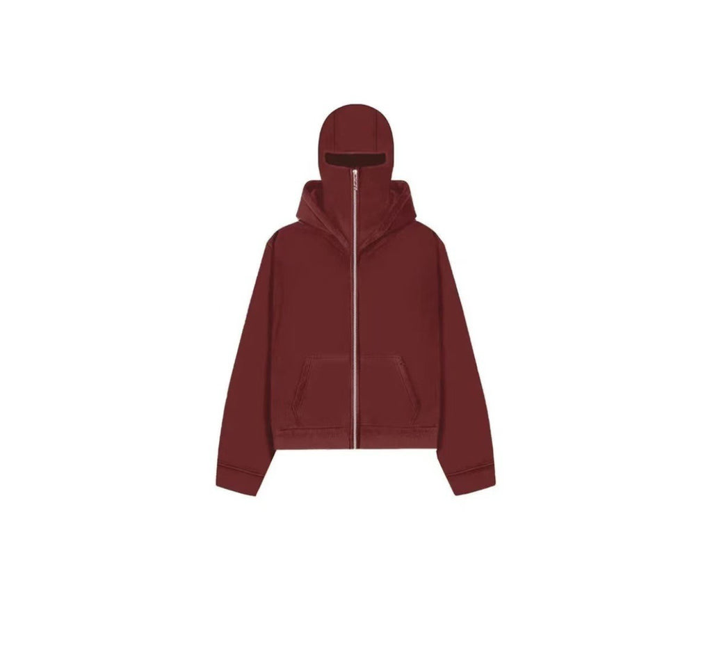 Men's Hooded Zip-Up Baseball Jacket Wear for Art Thou