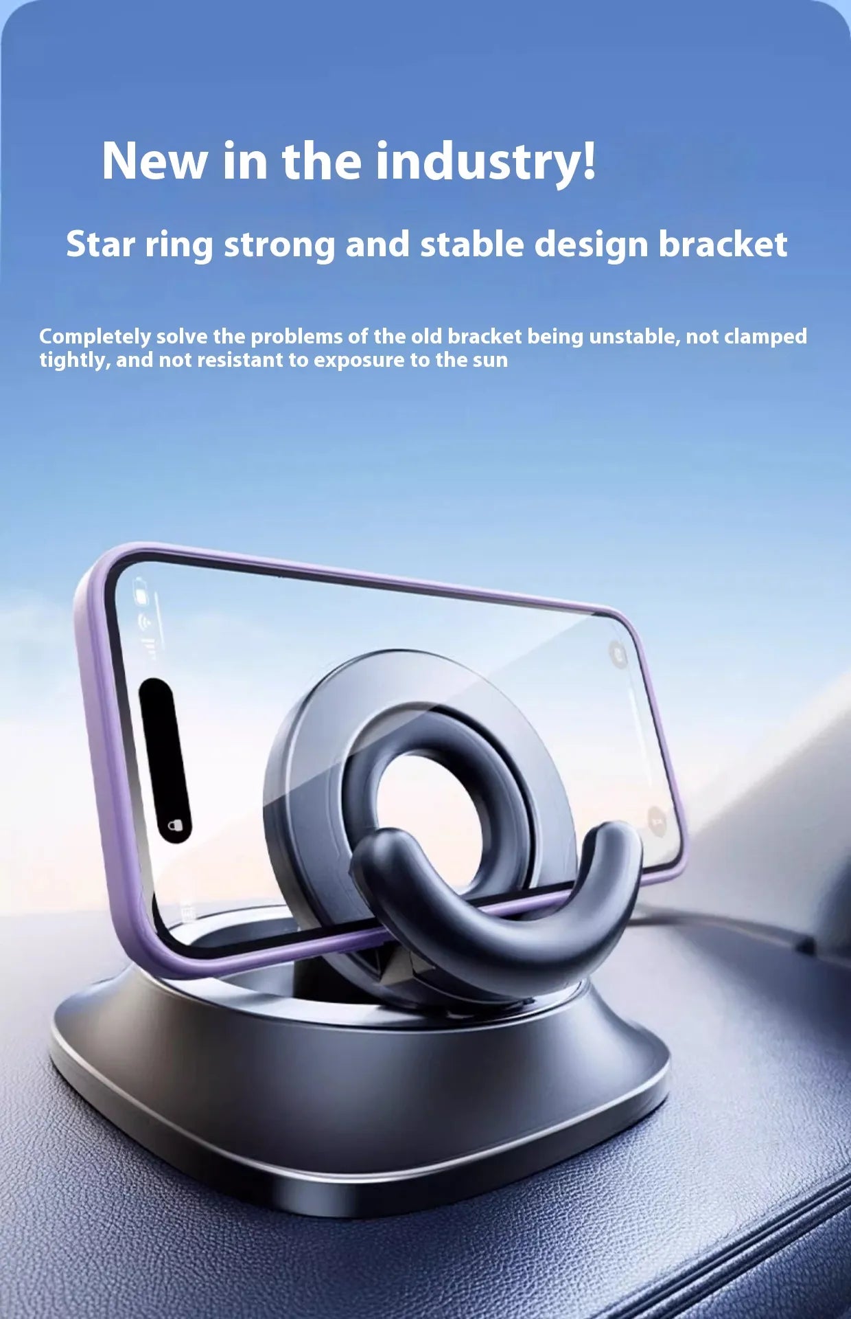 Adjustable Car Mount Magnetic Phone Holder Wear for Art Thou
