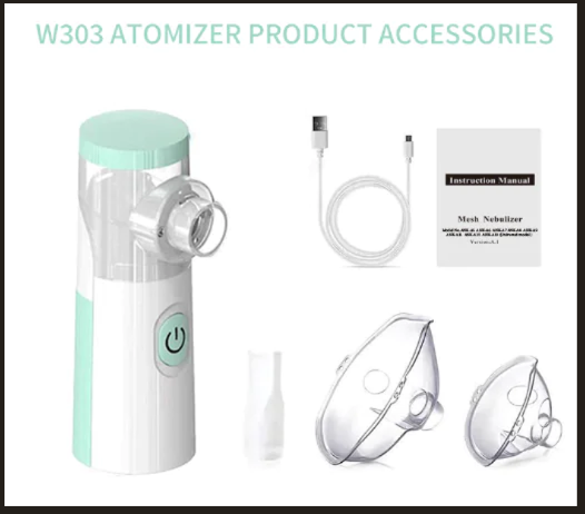 Portable Nebulizer Handheld Asthma Inhaler Device Wear for Art Thou
