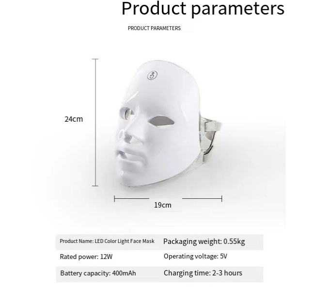 LED Therapy Face Mask For Skin Rejuvenation Wear for Art Thou
