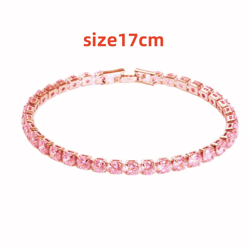 Hip Hop 4.0 Micro Zircon Tennis Bracelet Set Wear for Art Thou
