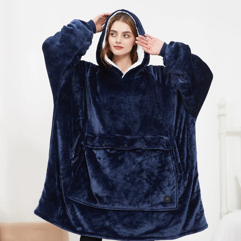 Heated Hoodie Blanket Wear for Art Thou