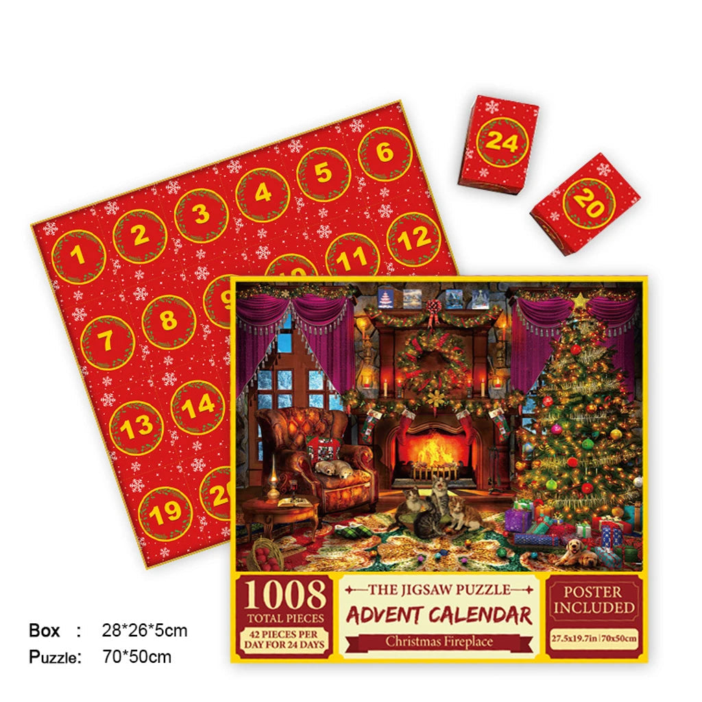 Merry Jigsaw Advent Calendar Puzzle Wear for Art Thou