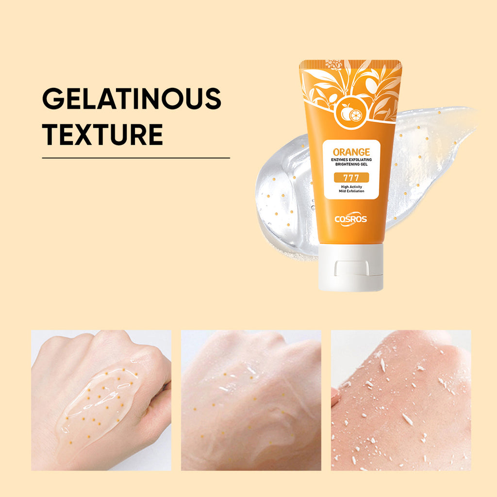 Orange Exfoliating Whitening Gel for Skin Care Wear for Art Thou