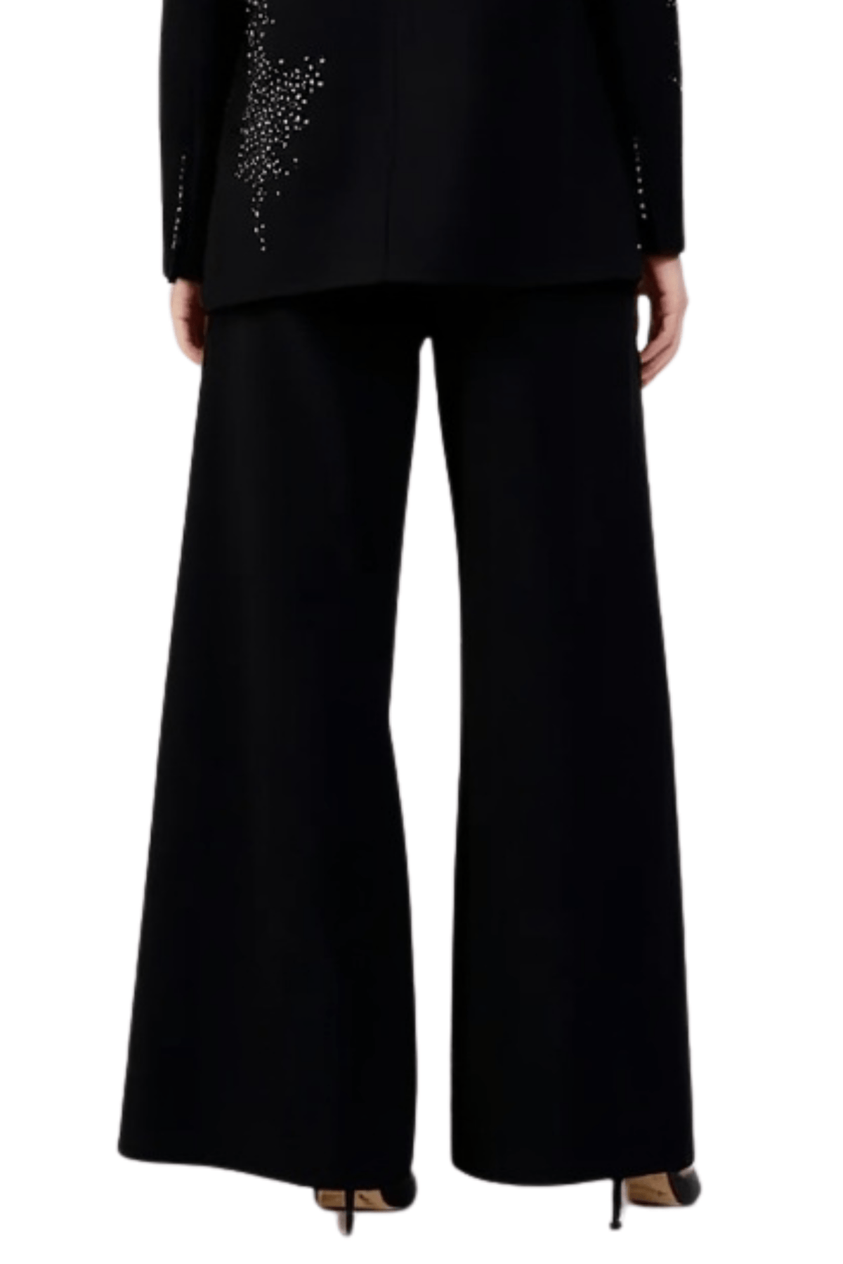 Cicy Rhinestone Pant (Black) Akalia