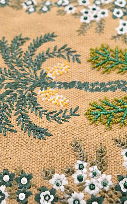 Desert Oasis Embellished Clutch – Luxe Handwoven Jacquard Fitkitty Culture Athleisure Wear, Yoga Wear & Women's Clothing