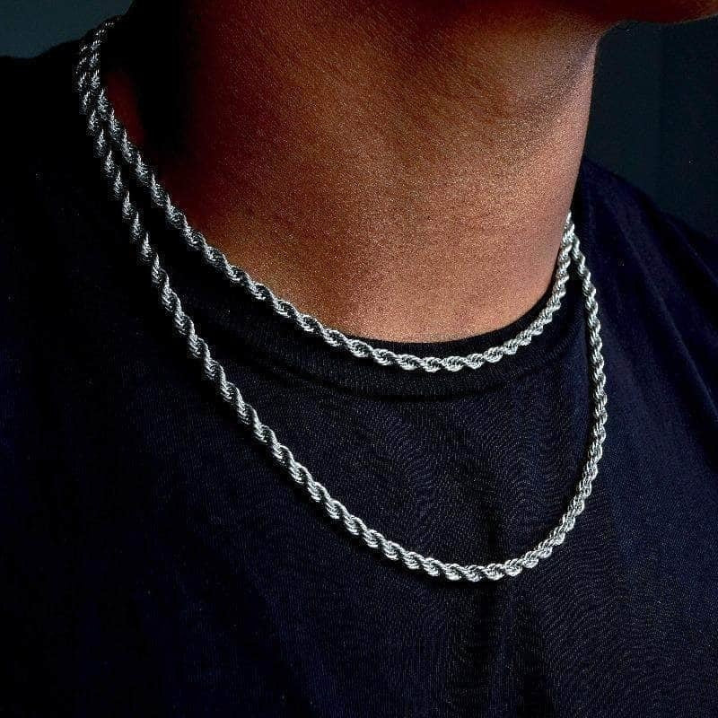 Twisted Rope Figaro Necklaces Wear for Art Thou