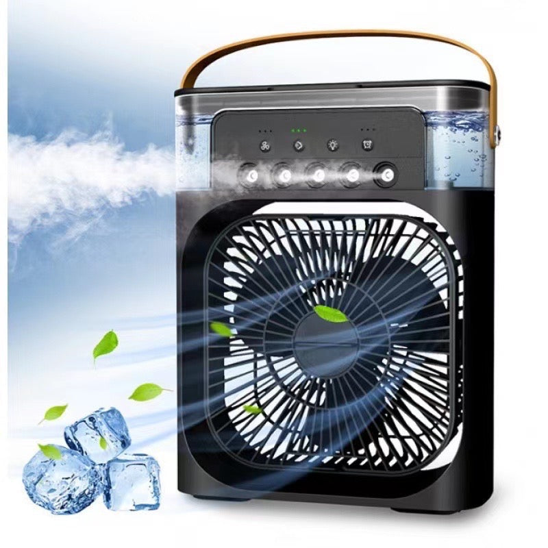 Portable 3-in-1 Air Cooler Fan – Mini AC for Room, Office & Car | Fast Cooling + Humidifier | Ships from USA 🇺🇸 | TikTok & Amazon Hot Seller! Wear for Art Thou