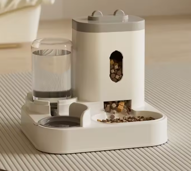 Automatic Pet Feeder Dog Basin Cat Bowl Supplies Water Dispenser Wear for Art Thou
