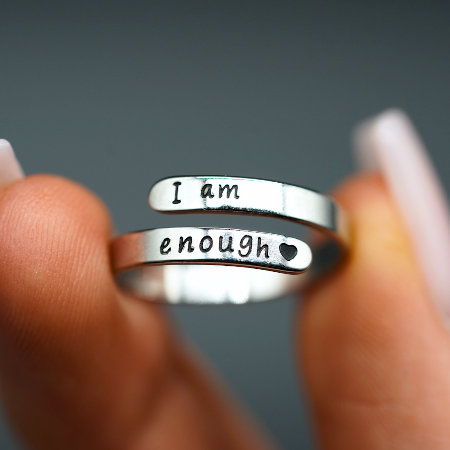 I Am Enough Ring Wear for Art Thou