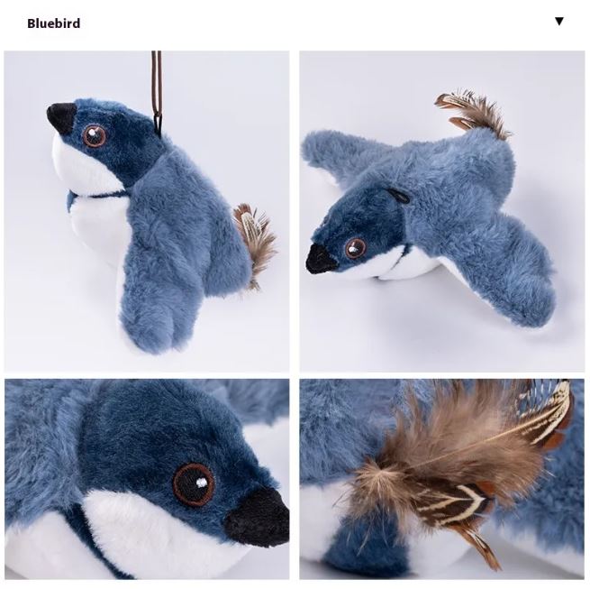 Flapping Bird Cat  Toy Wear for Art Thou
